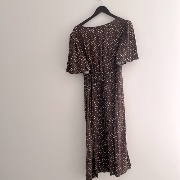 ASOS nobody’s child polka dot Dee Dee Midi Dress - Picture 7 of 8